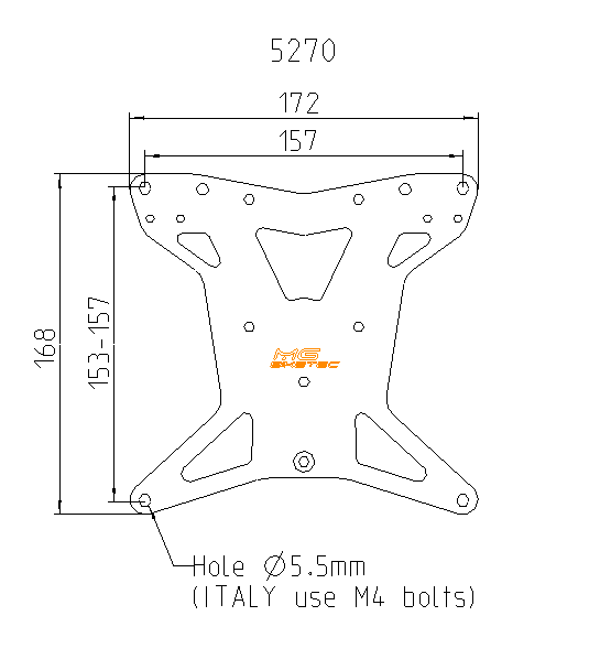 Support de Plaque Moto Déporté Access Design pour GSX-S 750 (17-21)